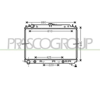 DS814R002_1.JPG Radiatore Per Nissan Navara - Pathfinder (d40) Dal 2005 Al 2010