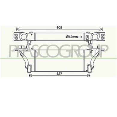 DS816N001_2.JPG Intercooler Per Nissan Navara - Pathfinder (d40) Dal 2010 Al 2015