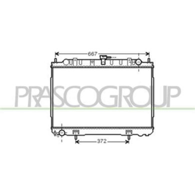 DS830R004_1.JPG Radiatore Per Nissan X-trail Dal 2001 Al 2007