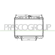 Radiatore Per Nissan X-trail Dal 2001 Al 2007
