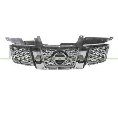 DS8342001_1.JPG Griglia Radiatore Nera Con Cornice Cromata Per Nissan X-trail Dal 2010 Al 2014