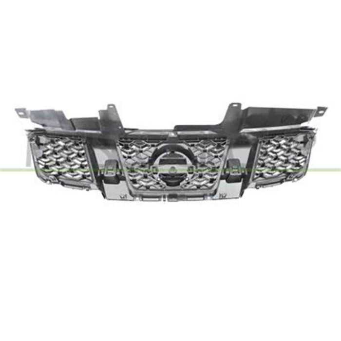 DS8342001_1.JPG Griglia Radiatore Nera Con Cornice Cromata Per Nissan X-trail Dal 2010 Al 2014