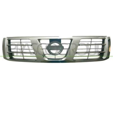DS8642001_1.JPG Griglia Radiatore Cromata/nera Per Nissan Patrol Y61 Dal 2003 Al 2005