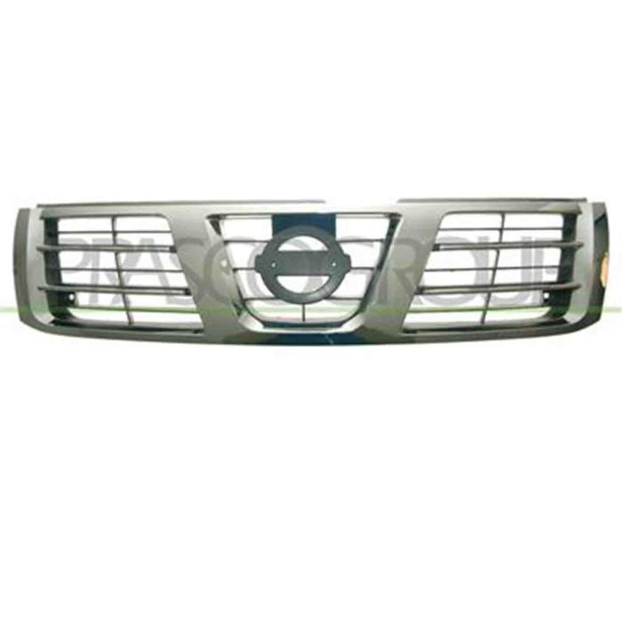 DS8642001_1.JPG Griglia Radiatore Cromata/nera Per Nissan Patrol Y61 Dal 2003 Al 2005