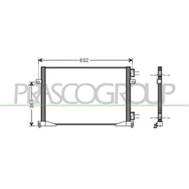 DS950C003_1.JPG Condensatore Per Nissan Primastar Dal 2001 Al 2007