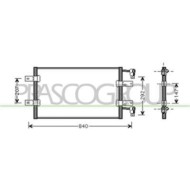 Condensatore Per Nissan Primastar Dal 2001 Al 2007