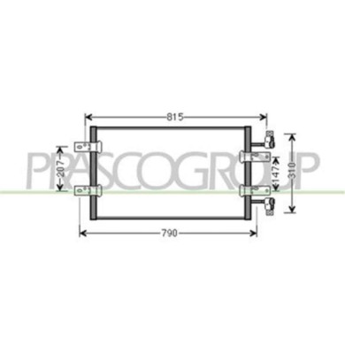 DS952C002_1.JPG Condensatore Per Nissan Primastar Dal 2007 Al 2015