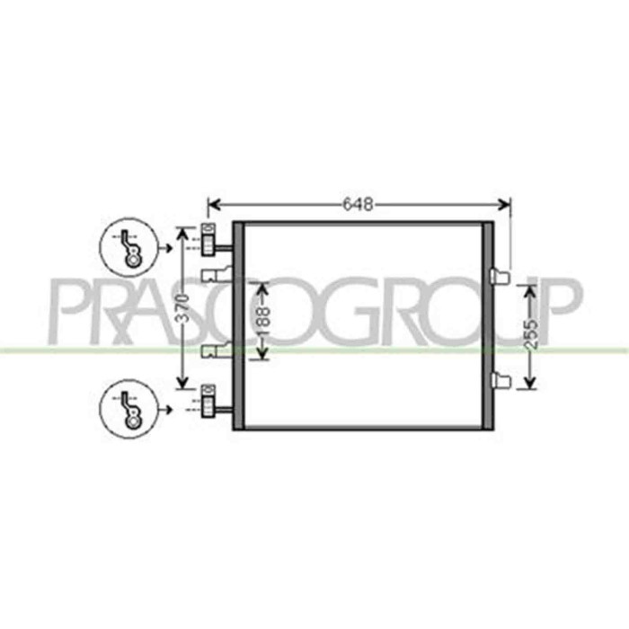 DS952C003_1.JPG Condensatore Per Nissan Primastar Dal 2007 Al 2015