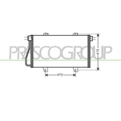 DS958C001_1.JPG Condensatore Per Nissan Interstar Dal 1999 Al 2003