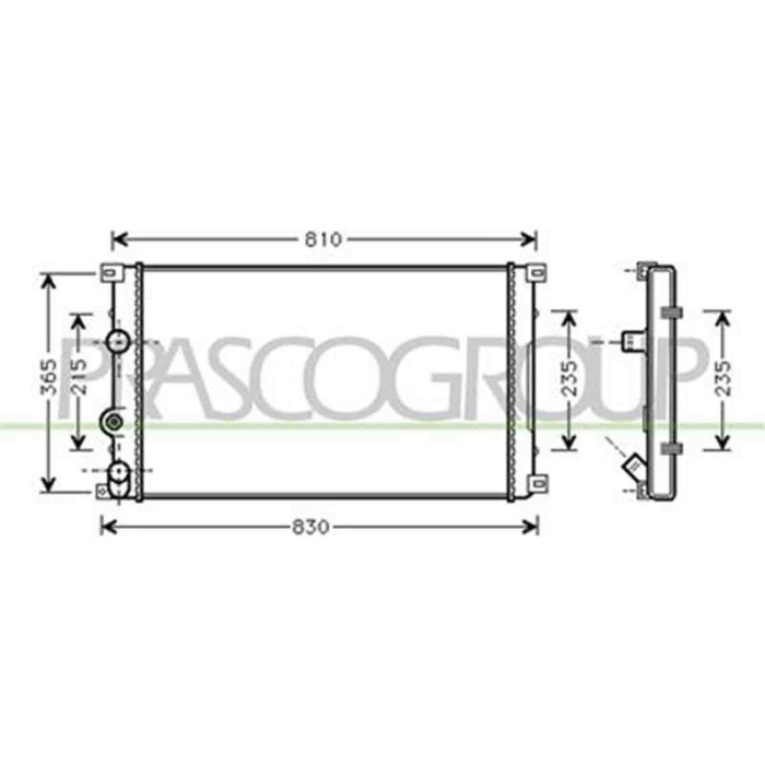 DS958R004_1.JPG Radiatore Per Nissan Interstar Dal 1999 Al 2003