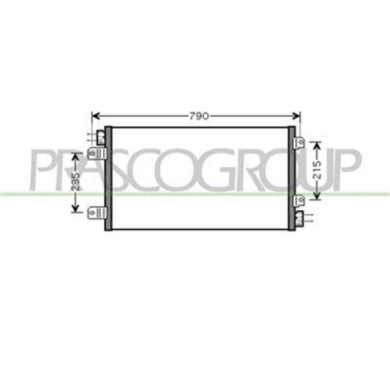 DS960C001_1.JPG Condensatore Per Nissan Interstar Dal 2003 Al 2006