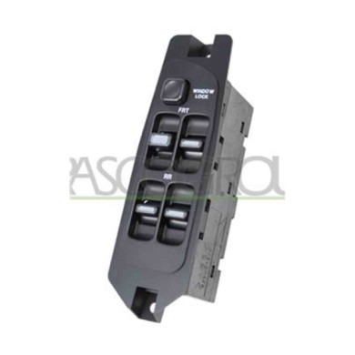 DW001WS04_2.JPG Pulsantiera Nera Per Chevrolet/daewoo Nexia Dal 1995 Al 1997