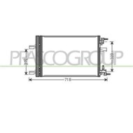Condensatore Per Chevrolet/daewoo Cruze Dal 2009 Al 2012