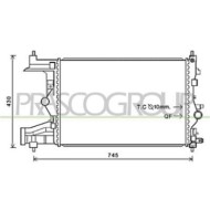 Radiatore Per Chevrolet/daewoo Cruze Dal 2009 Al 2012