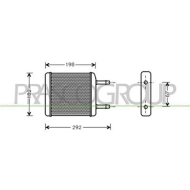DW320H001_1.JPG Riscaldatore Per Chevrolet/daewoo Matiz Dal 1998 Al 2000