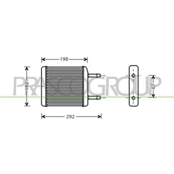 DW320H001_1.JPG Riscaldatore Per Chevrolet/daewoo Matiz Dal 1998 Al 2000