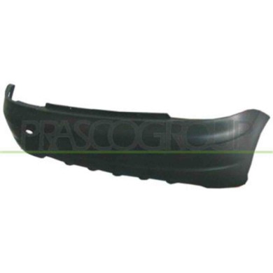 DW3221051_1.JPG Paraurti Posteriore Nero Per Chevrolet/daewoo Matiz Dal 2001 Al 2004