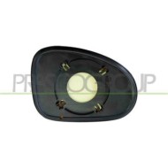 Piastra Specchio Sinistra Convessa/cromata Per Chevrolet/daewoo Matiz Dal 2005 Al 2007