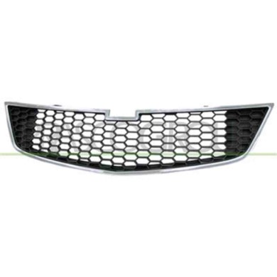 DW3402120_1.JPG Griglia Radiatore Centrale Inferiore Con Bordo Cromato Per Chevrolet/daewoo Spark Dal 2009 Al 2012