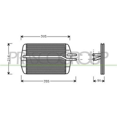FD006H001_1.JPG Riscaldatore Per Ford Ka Dal 1996 Al 2002