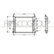 Radiatore Per Ford Ka Dal 1996 Al 2002