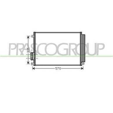 FD008C003_2.JPG Condensatore Per Ford Ka Dal 2008 Al 2016