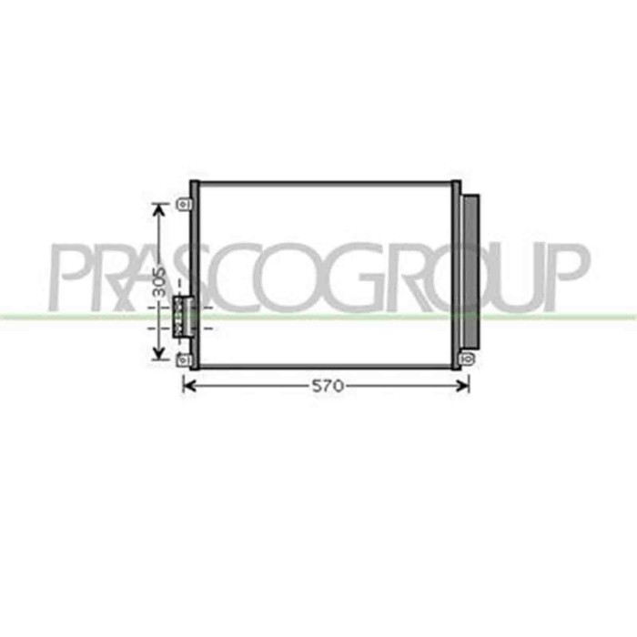 FD008C003_2.JPG Condensatore Per Ford Ka Dal 2008 Al 2016
