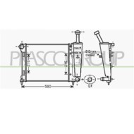 Radiatore Per Ford Ka Dal 2008 Al 2016