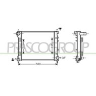 FD008R002_1.JPG Radiatore Per Ford Ka Dal 2008 Al 2016