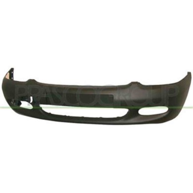 FD0281032_1.JPG Paraurti Anteriore Nero Con Rinforzo In Plastica Per Ford Escort Mk Vi Dal 1995 Al 1998