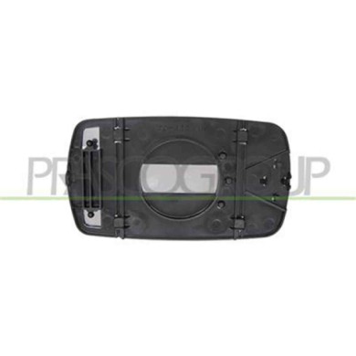 GUIDA_ALLA_SCELTA.JPG Piastra Specchio Sinistra Piatta Cromata Per Ford Fiesta Mk Iii Dal 1989 Al 1995