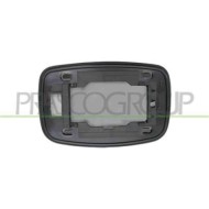 Piastra Specchio Destra Convessa Cromata Per Ford Escort Mk Vi Dal 1995 Al 1998