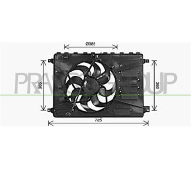 FD079F001_1.JPG Ventola Per Ford Galaxy Dal 2006 Al 2010