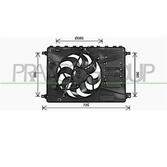 FD079F001_1.JPG Ventola Per Ford Galaxy Dal 2006 Al 2010