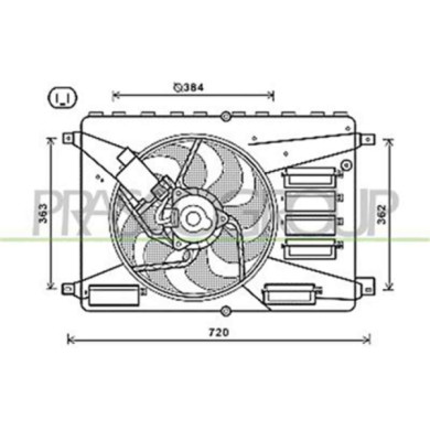 FD079F002_1.JPG Ventola Per Ford Galaxy Dal 2006 Al 2010