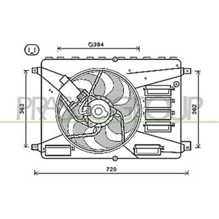FD079F002_1.JPG Ventola Per Ford Galaxy Dal 2006 Al 2010
