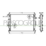 FD079R001_1.JPG Radiatore Per Ford Galaxy Dal 2006 Al 2010