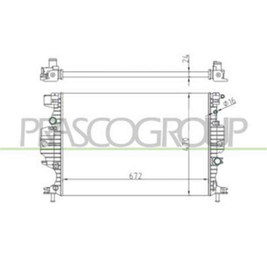 FD082R002_2.JPG Radiatore Per Ford Galaxy Dal 2015 Al 2019