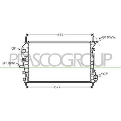 FD107R005_1.JPG Radiatore Per Ford Mondeo Dal 2000 Al 2003
