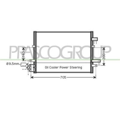 FD109C003_1.JPG Condensatore Per Ford Mondeo Dal 2004 Al 2007
