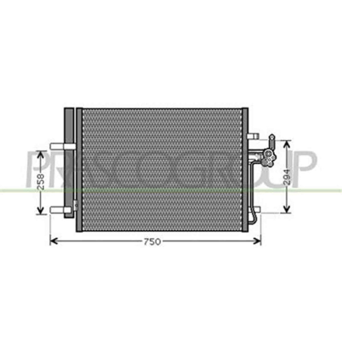 FD110C002_1.JPG Condensatore Per Ford Galaxy Dal 2006 Al 2010