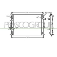 Radiatore Per Ford Mondeo Dal 2007 Al 2010