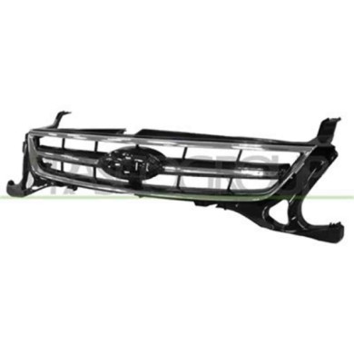 FD1122001_1.JPG Griglia Radiatore Verniciata Nero Lucida Con Cornice Cromata Per Ford Mondeo Dal 2010 Al 2014