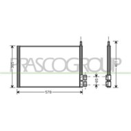 FD340C001_1.JPG Condensatore Per Ford Fiesta Mk V Dal 2002 Al 2005