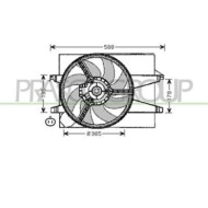 Ventola Per Ford Fiesta Mk V Dal 2002 Al 2005