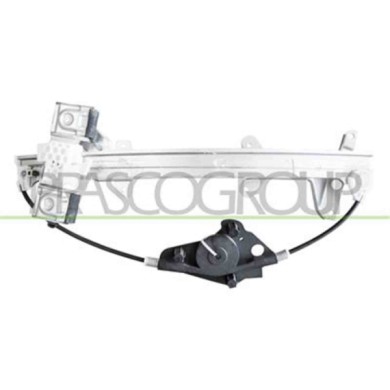 GUIDA_ALLA_SCELTA.JPG Meccanismo Alzacristallo Anteriore Destro Per Ford Fiesta Mk V Dal 2002 Al 2005