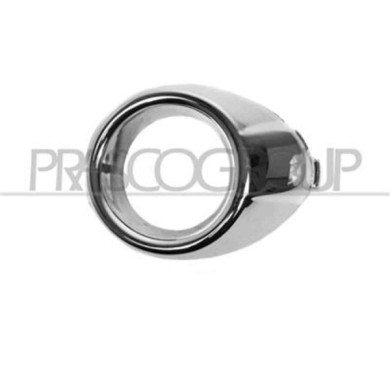 GUIDA_ALLA_SCELTA.JPG Cornice Fendinebbia Sinistra Cromata Per Ford Fiesta Mk Vi Dal 2008 Al 2012