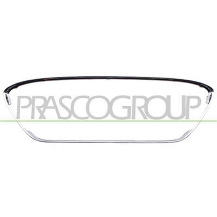 FD3442305_1.JPG Cornice Griglia Centrale Cromata Per Ford Fiesta Mk Vi Dal 2008 Al 2012