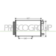 Condensatore Per Ford Fiesta Mk Vi Dal 2008 Al 2012