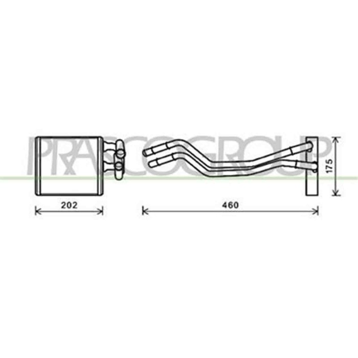 FD344H001_1.JPG Riscaldatore Per Ford Fiesta Mk Vi Dal 2008 Al 2012